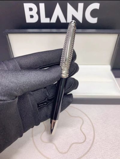 MONTBLANC Da Ban 163 Glacier Series Geometric Signature Pen Treasure Bead Pen Neutral Pen Water Pen Pen